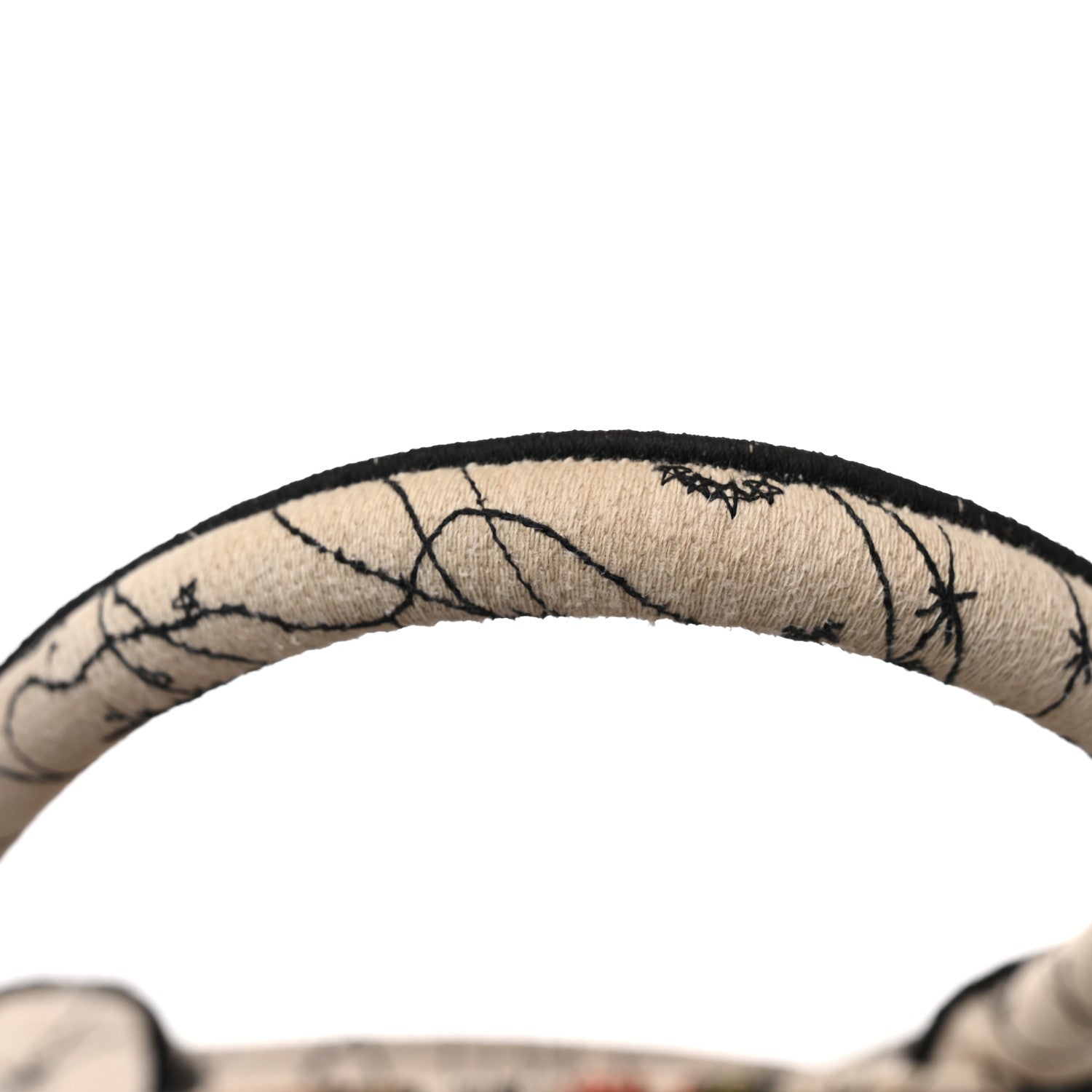 Christian Dior Canvas Embroidered Large Zodiac Book Tote Latte Multicolor 14 of 15