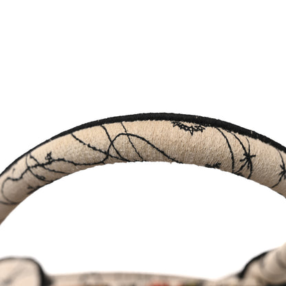 Christian Dior Canvas Embroidered Large Zodiac Book Tote Latte Multicolor 14 of 15