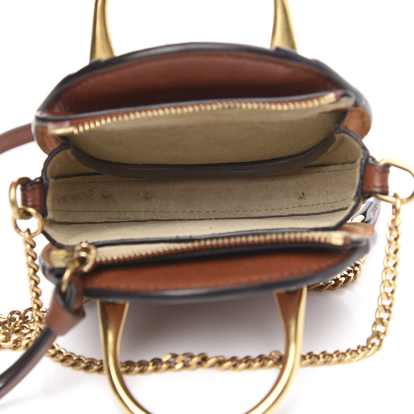 Goatskin Suede Mini Pixie Bag Saffron Red