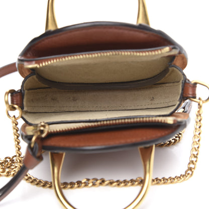 Chloe Goatskin Suede Mini Pixie Bag Saffron Red 5 of 11