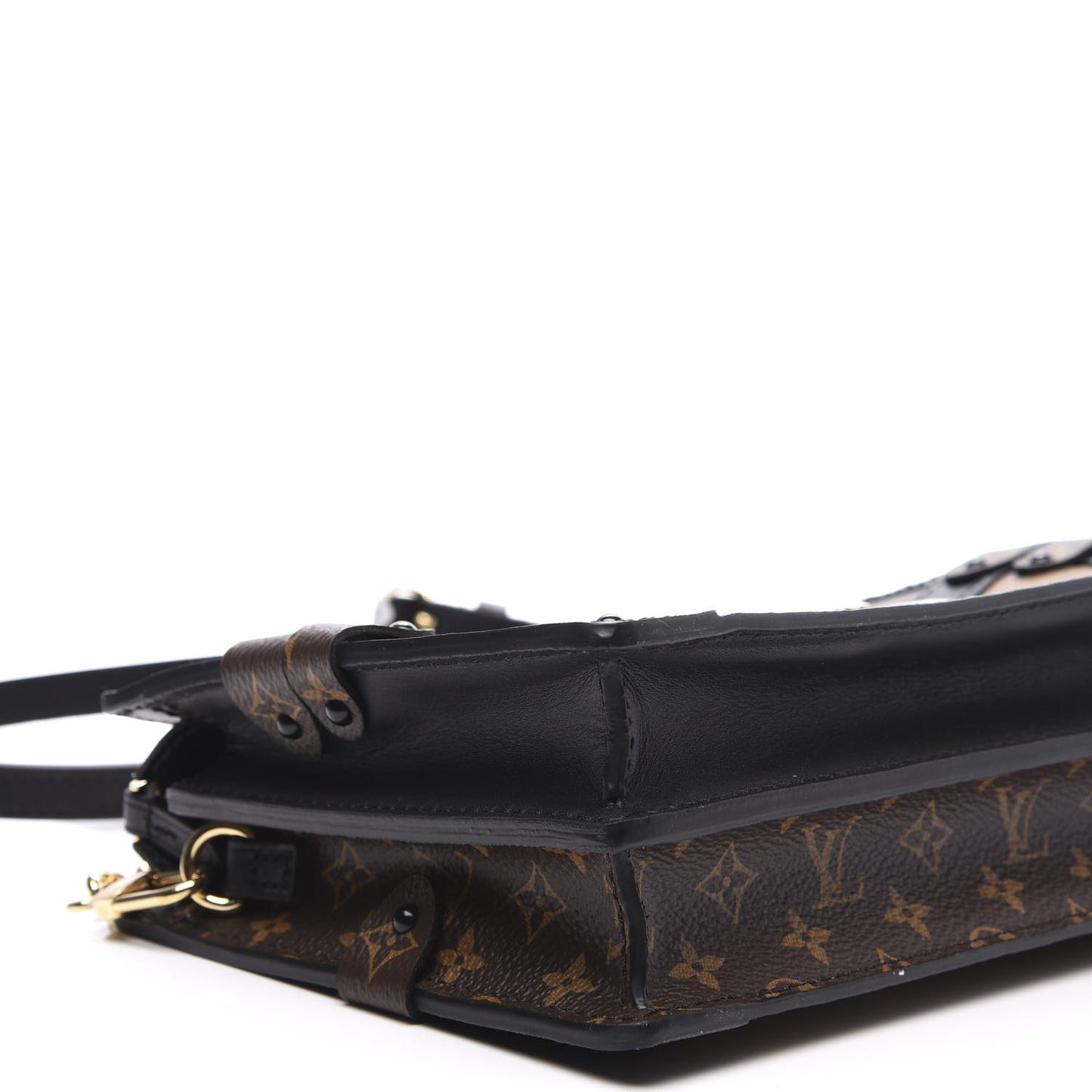 Reverse Monogram Trunk Clutch