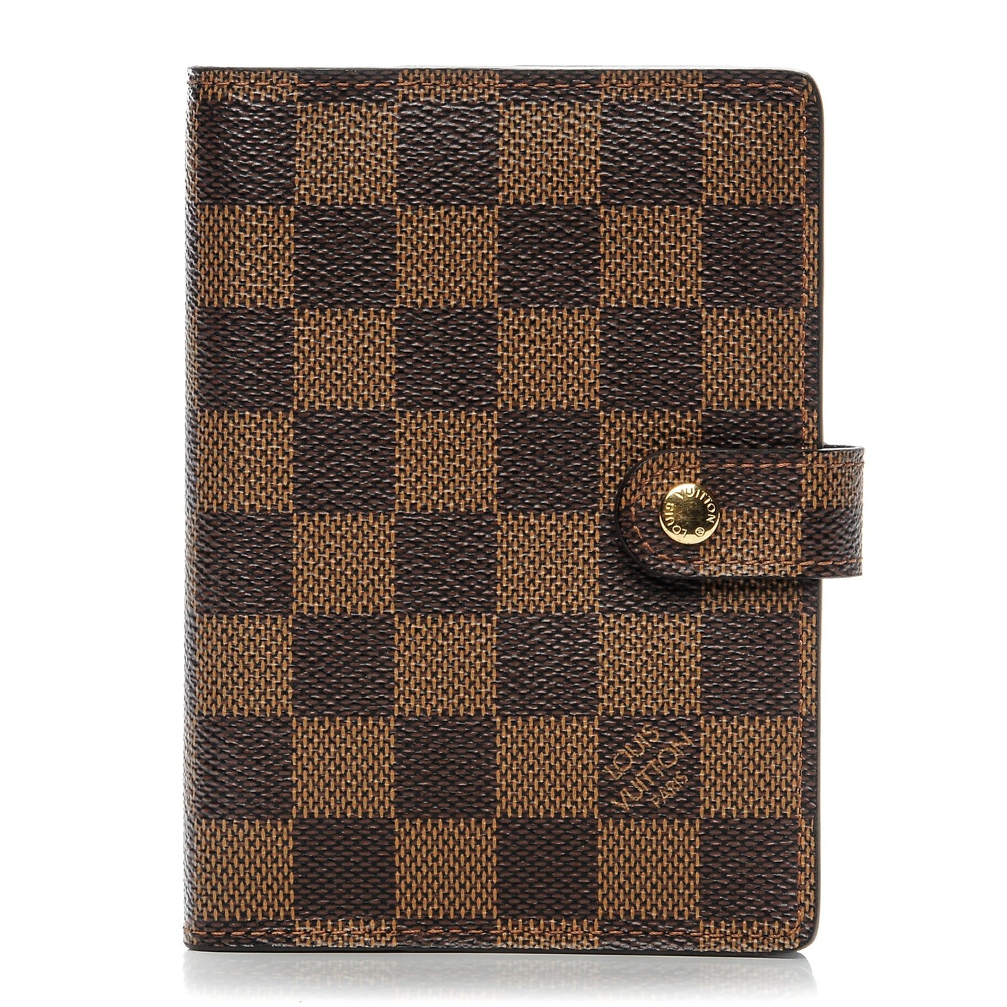 Damier Ebene Small Ring Agenda Cover
