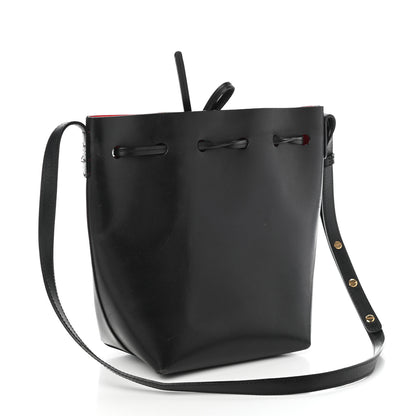 Mansur Gavriel Calfskin Mini Bucket Bag Black Flamma 3 of 9