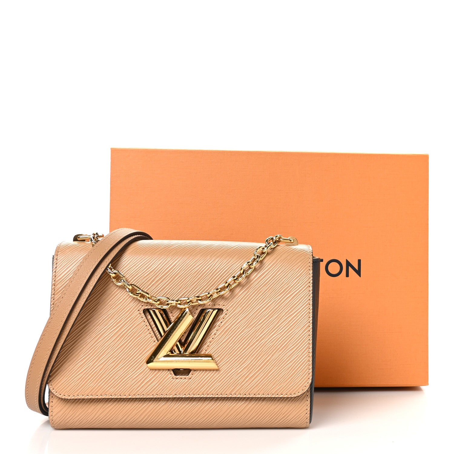 Louis Vuitton Epi Twist Shoulder Bag MM Camel 11 of 11