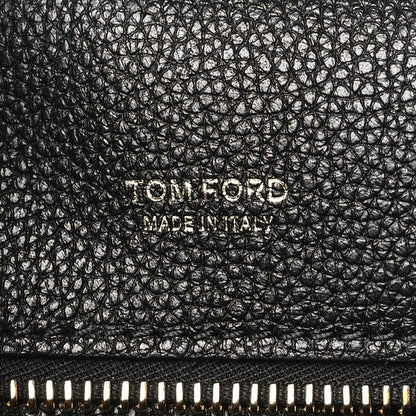 Tom Ford Calfskin Small T Clasp Tara Crossbody Bag Black 6 of 8