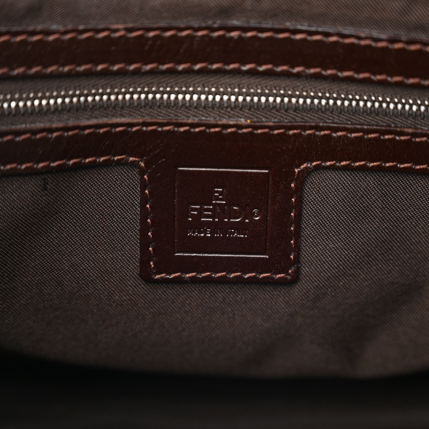 Fendi Zucca Mama Baguette Tobacco 6 of 10