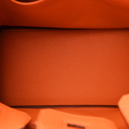 Hermes Togo Birkin 25 Orange 5 of 11