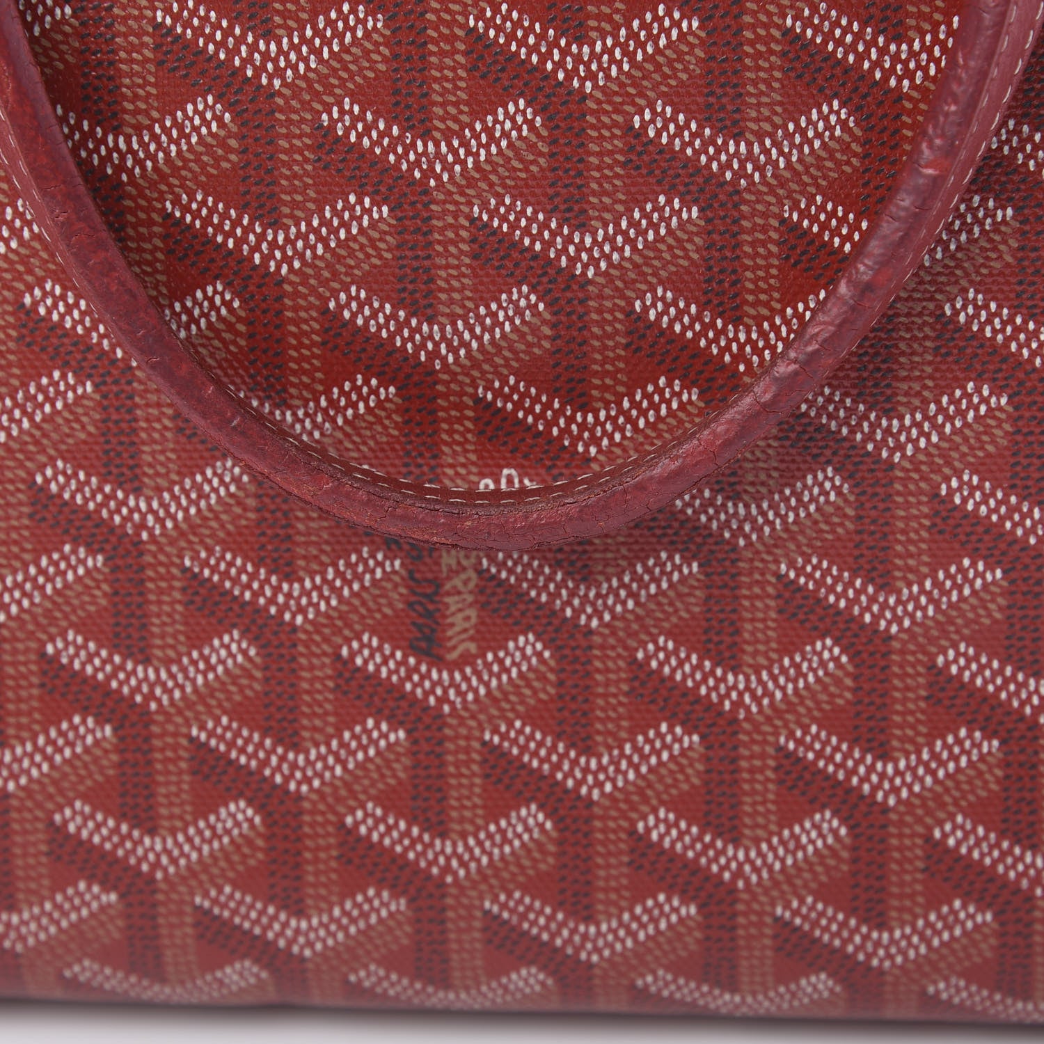Goyard Goyardine Artois PM Red 13 of 19