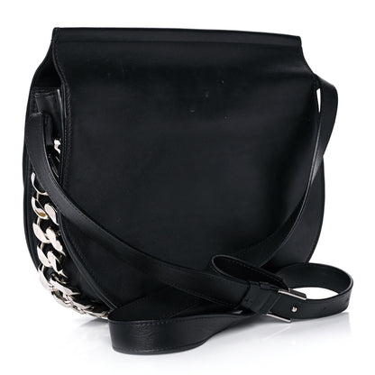 Givenchy Calfskin Mini Infinity Saddle Bag Black 3 of 12