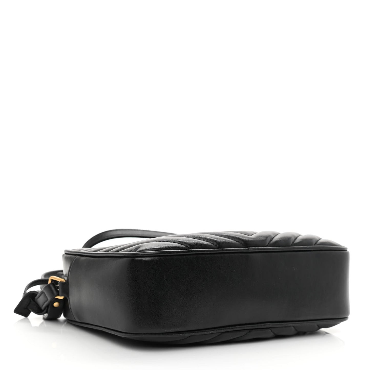 Calfskin Matelasse Monogram Lou Camera Bag Black