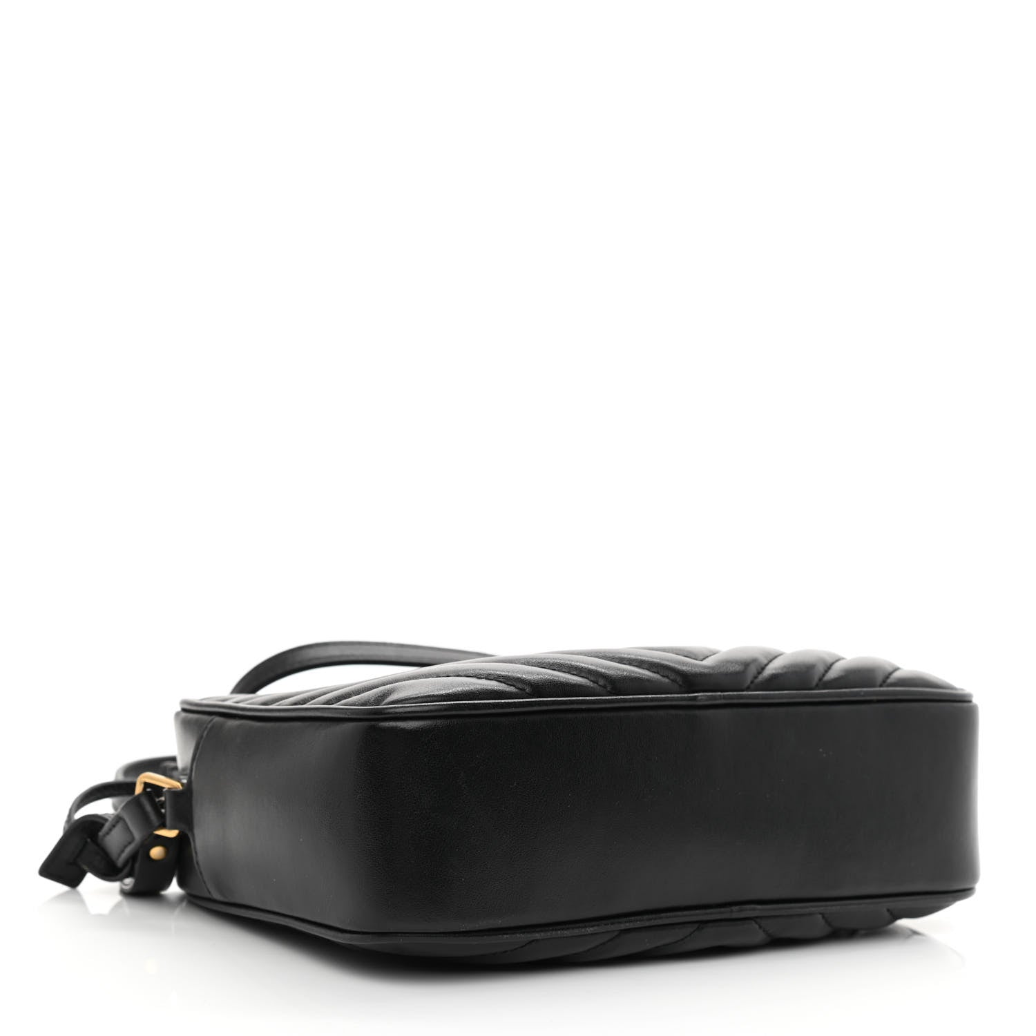 Saint Laurent Calfskin Matelasse Monogram Lou Camera Bag Black 4 of 10
