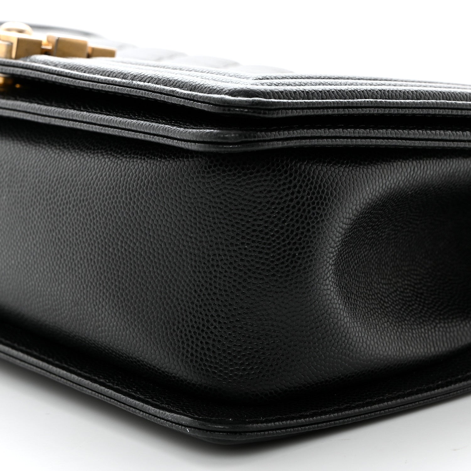Chanel Caviar Quilted Medium Boy Flap Black 10 of 10