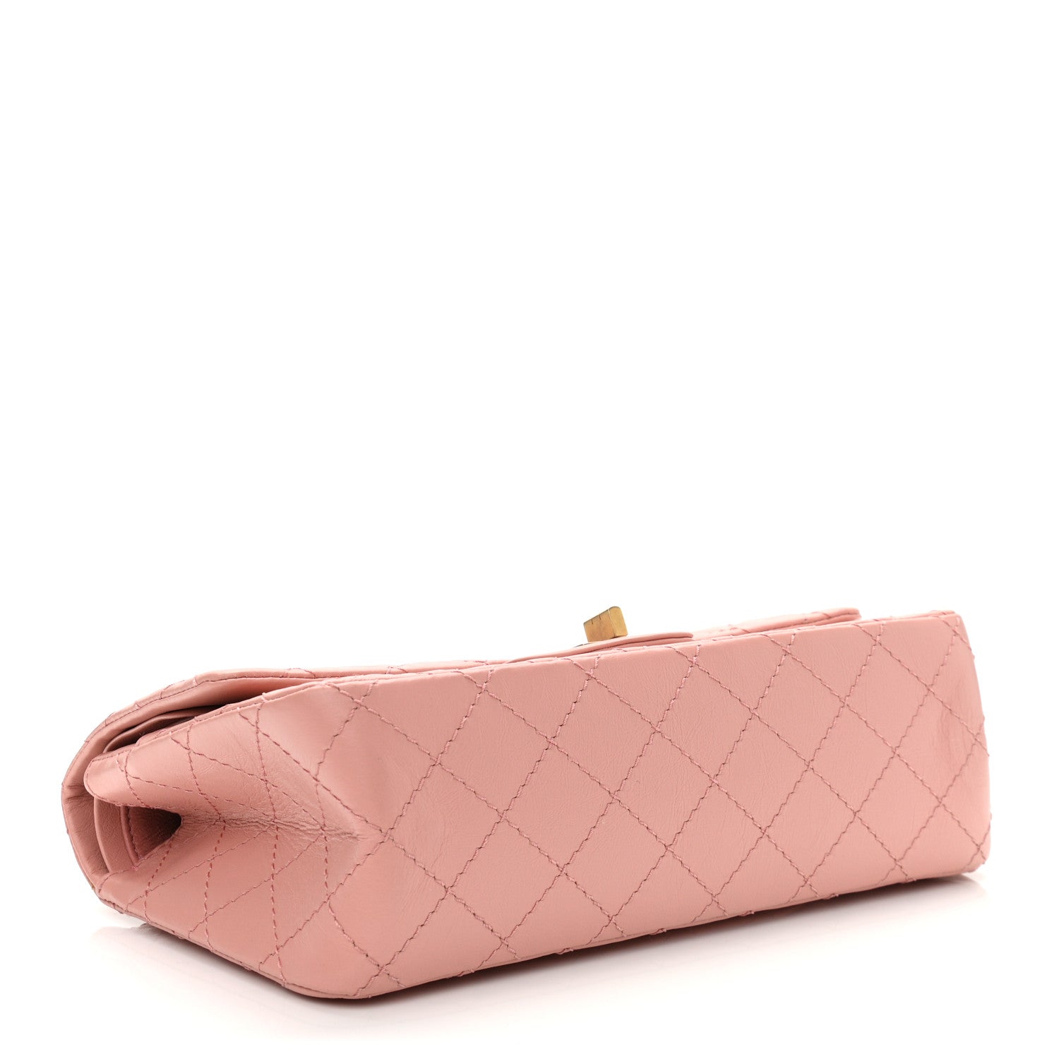 Chanel Aged Calfskin Quilted 2.55 Reissue 225 Flap Pink 4 of 11
