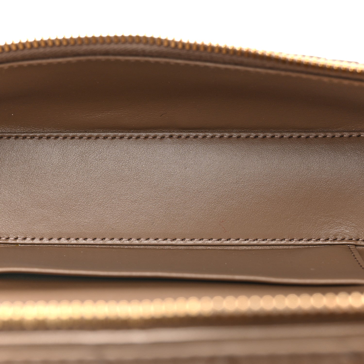 Bottega Veneta Calfskin Intrecciato Bang Bang Vanity Case Pinecone