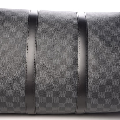 Louis Vuitton Damier Graphite Keepall Bandouliere 55 12 of 15