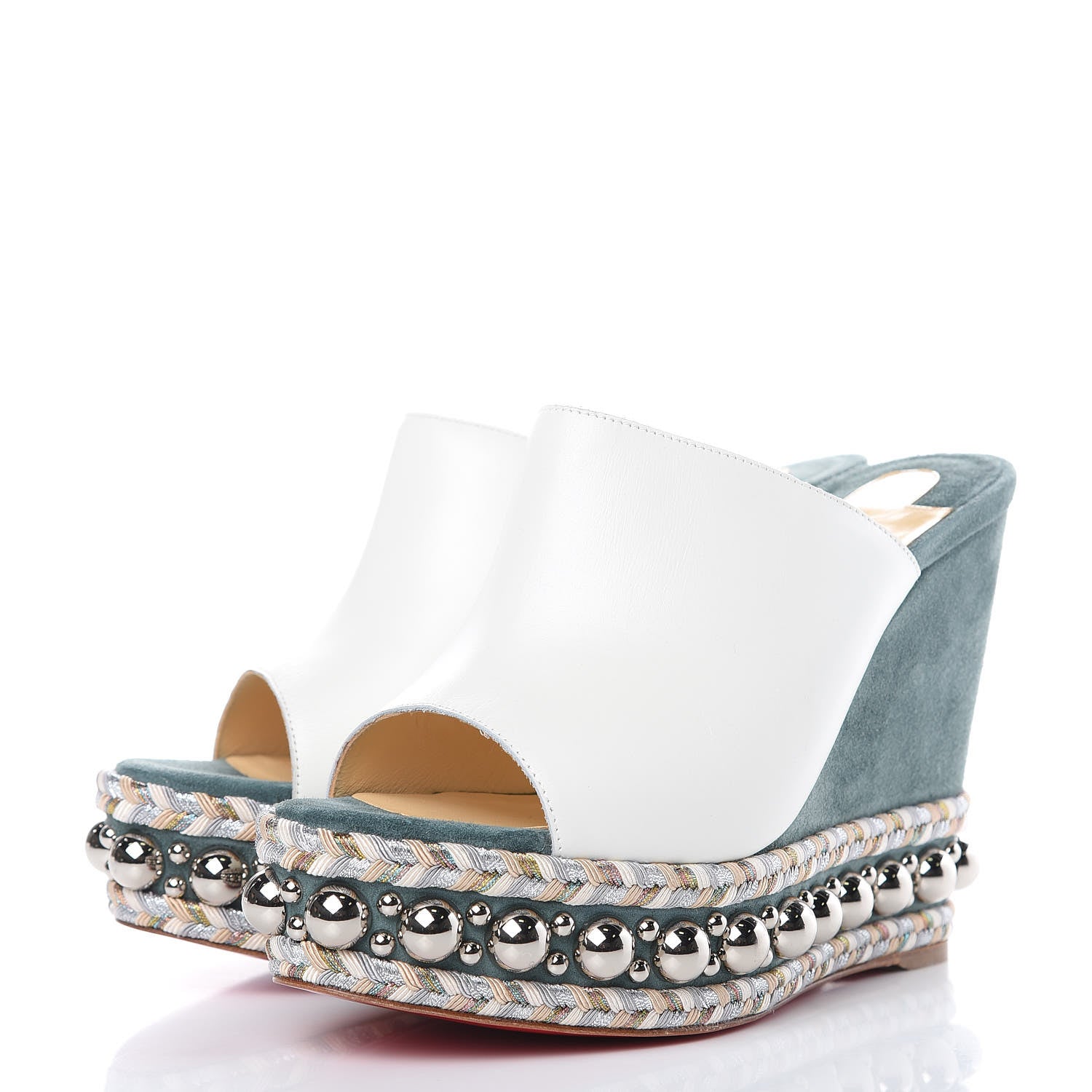 Christian Louboutin Calfskin Janibasse 120 Everest 3 of 8
