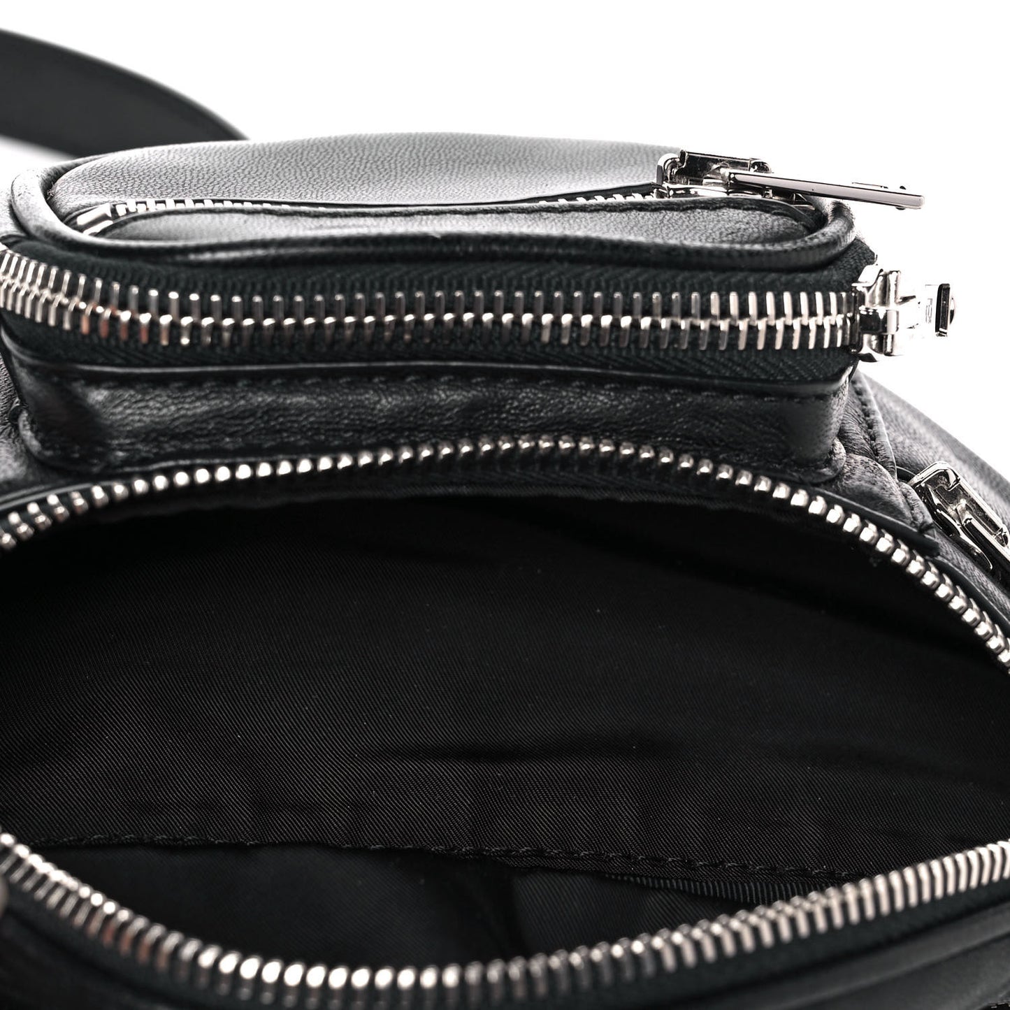 Lambskin Mini Attica Belt Bag Black