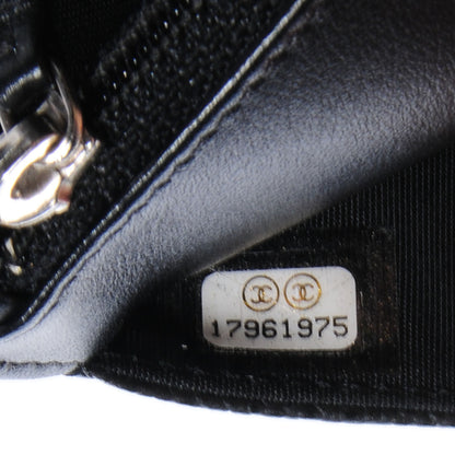 Chanel Caviar Timeless CC Wallet on Chain Black 9 of 9