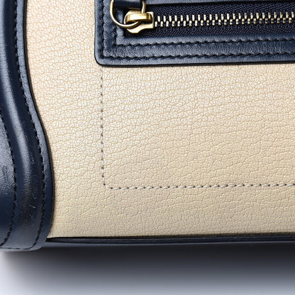Celine Drummed Calfskin Nano Tri-Color Luggage Firefly 18 of 18