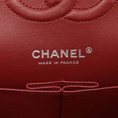 Chanel Caviar Quilted Medium Double Flap Burgundy 7 of 10