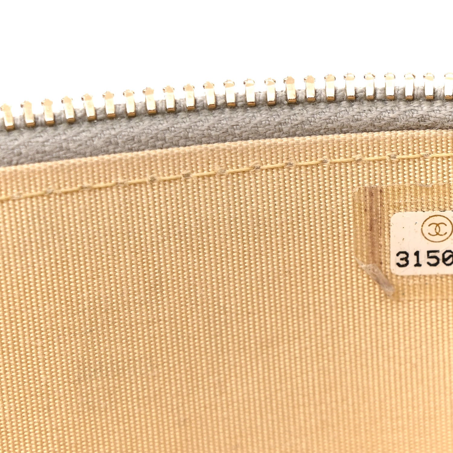 Chanel Lambskin Quilted Small Pearl Crush Vanity Case With Chain Grey 7 of 11