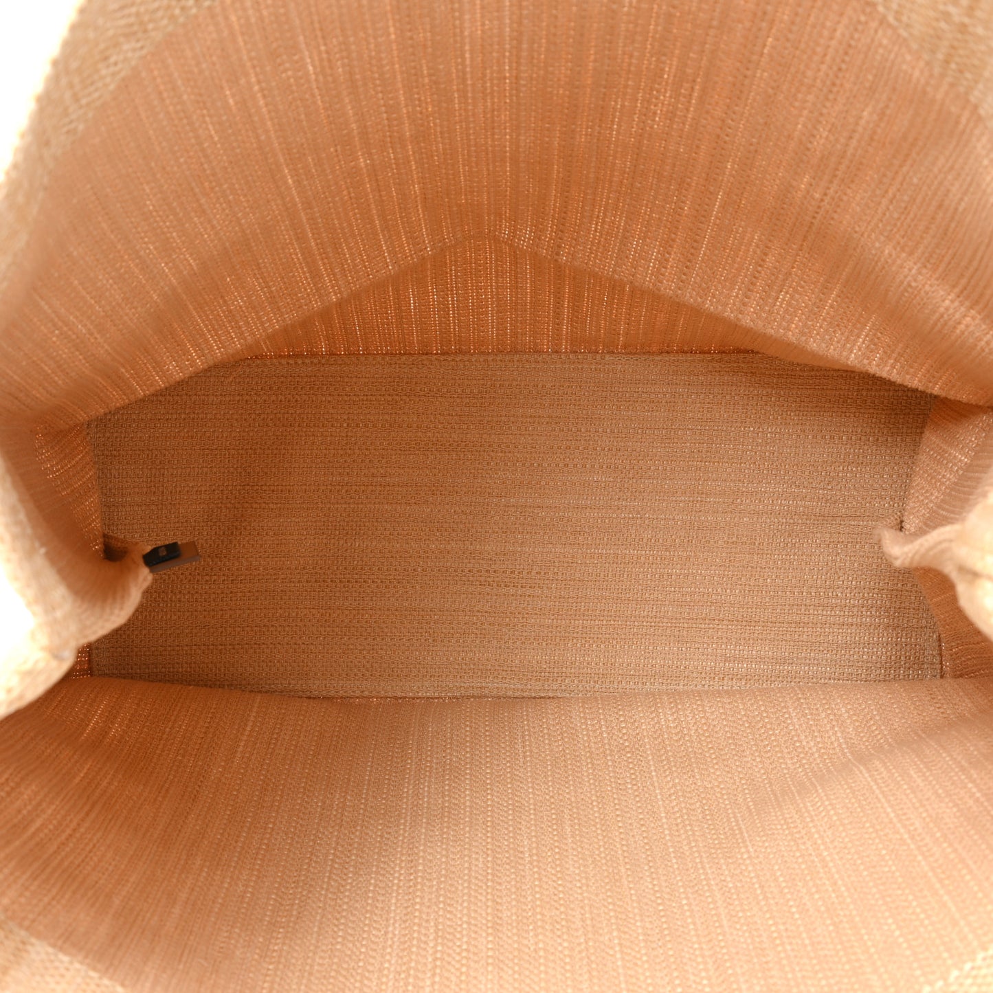 Raffia Logo Tote Naturale