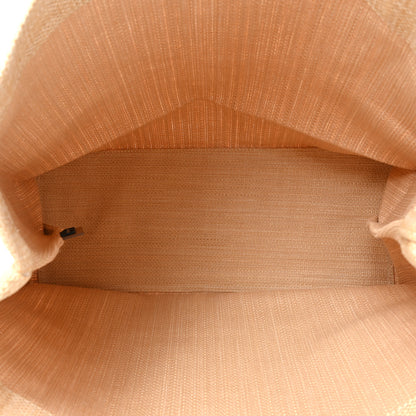 Prada Raffia Logo Tote Naturale 5 of 8