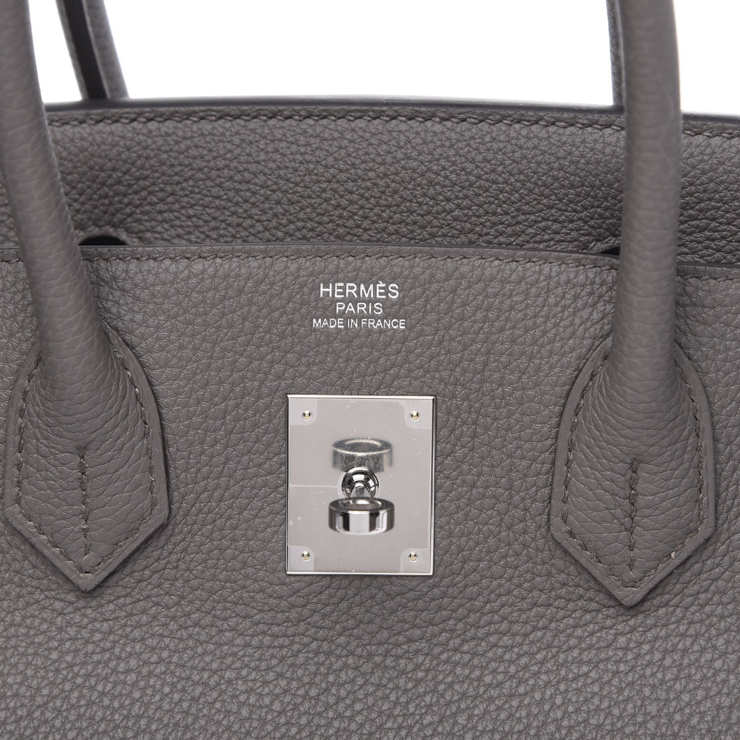 Hermes Togo Birkin 30 Etain 7 of 10