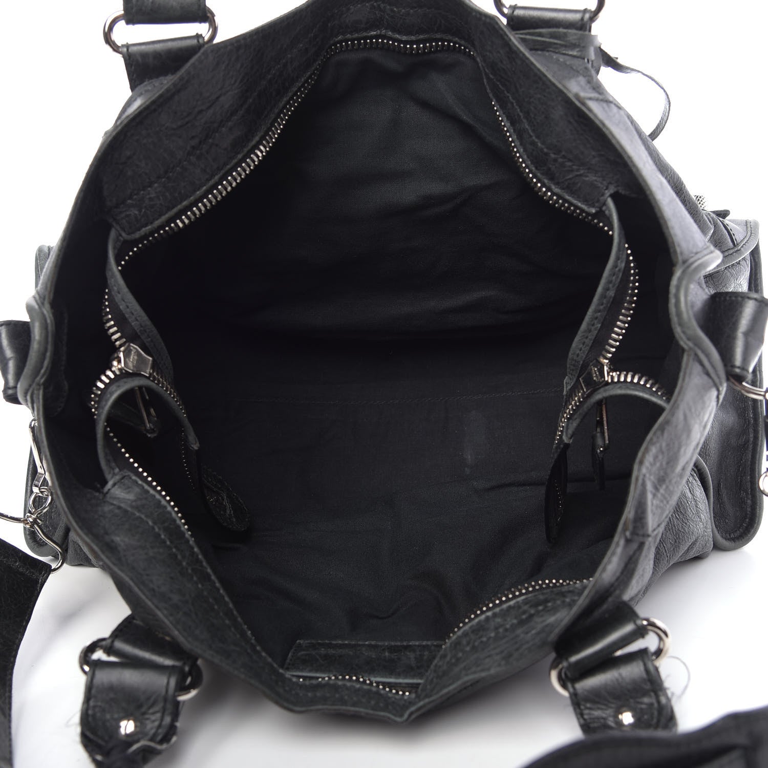 Balenciaga Agneau Giant 21 Silver Hardware Part Time Black 6 of 15