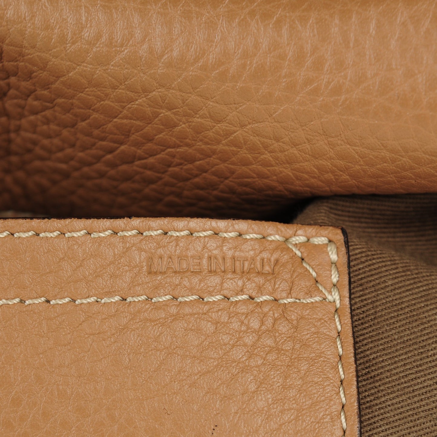 Calfskin Medium Marcie Round Crossbody Bag Nut