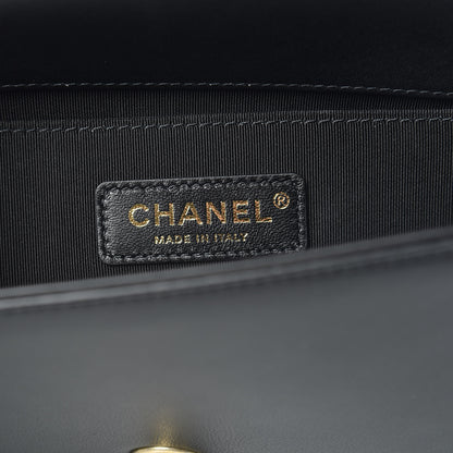 Chanel Calfskin Quilted Small Boy Flap Black 6 of 9