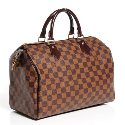Louis Vuitton Damier Ebene Speedy 30 3 of 7