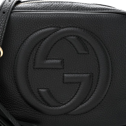 Gucci Pebbled Calfskin Small Soho Disco Bag Black 10 of 18