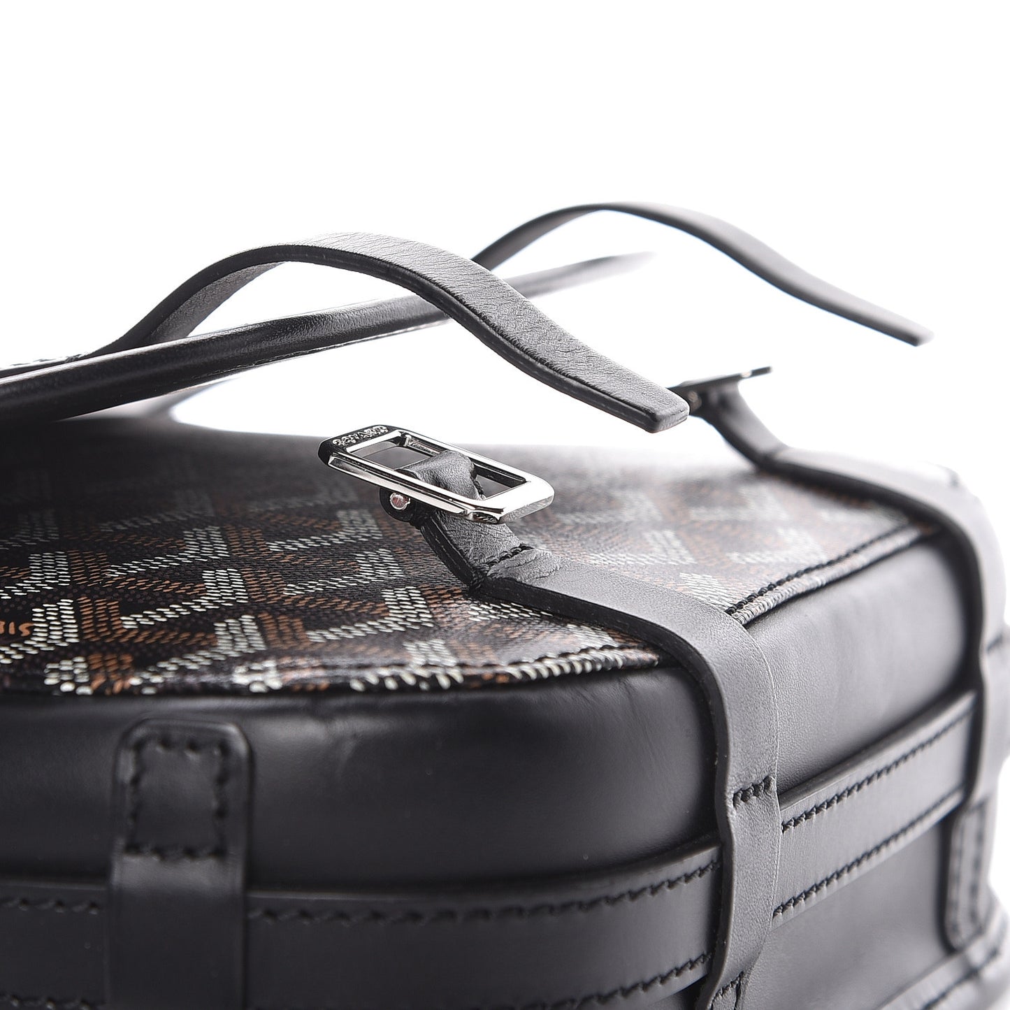 Goyardine Belvedere PM Messenger Bag Black