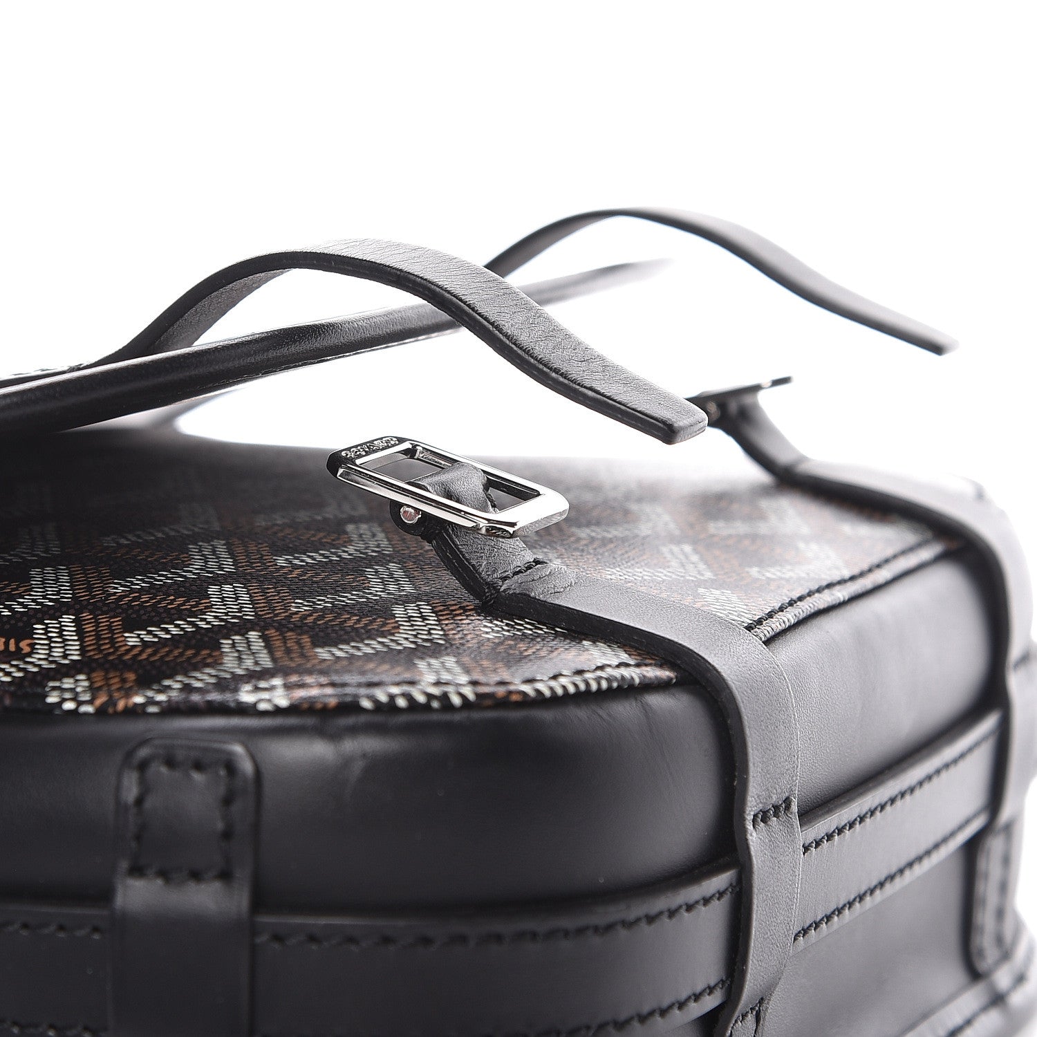 Goyard Goyardine Belvedere PM Messenger Bag Black 7 of 11