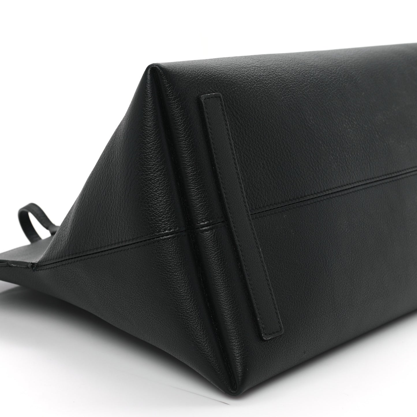 Calfskin Large Society Tote Black