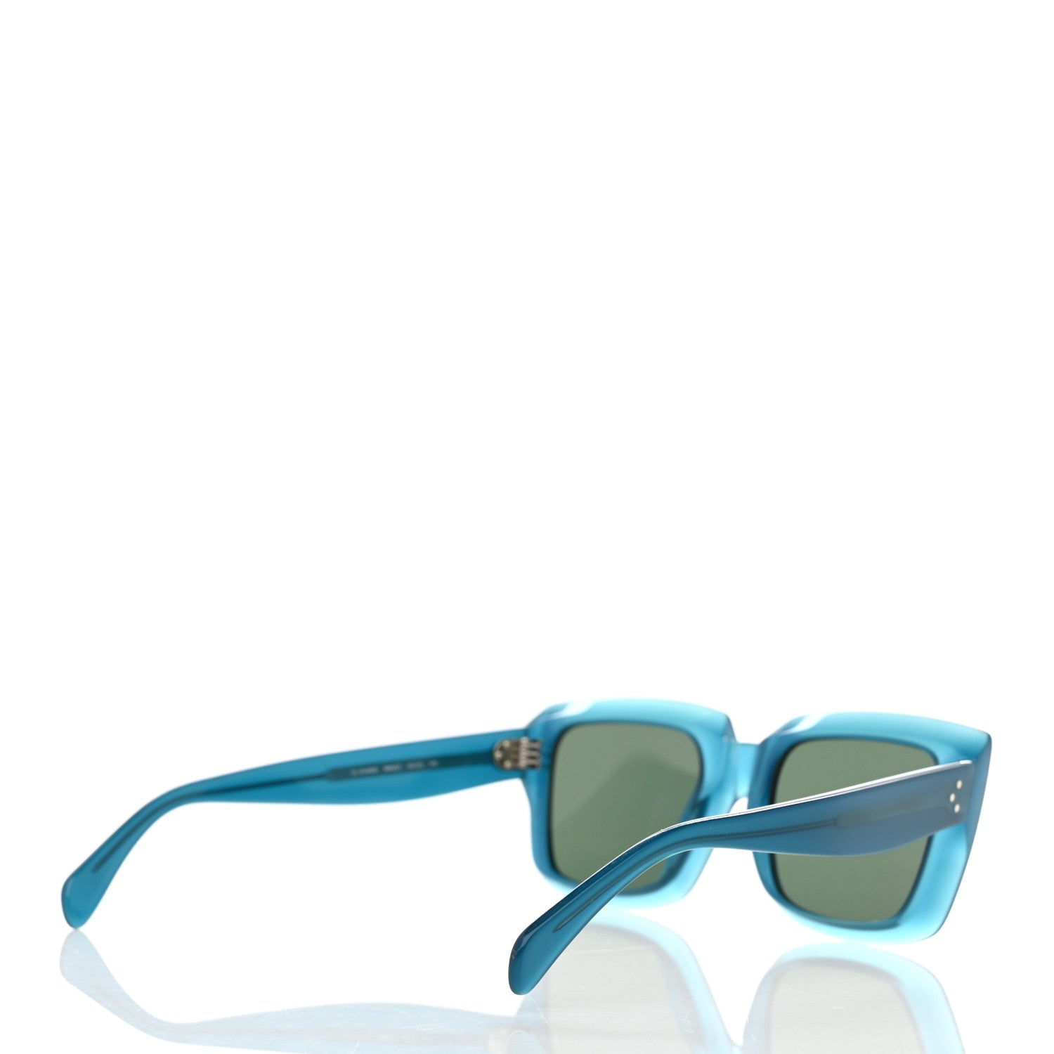 Celine Square CL 41449 Sunglasses Blue 4 of 6