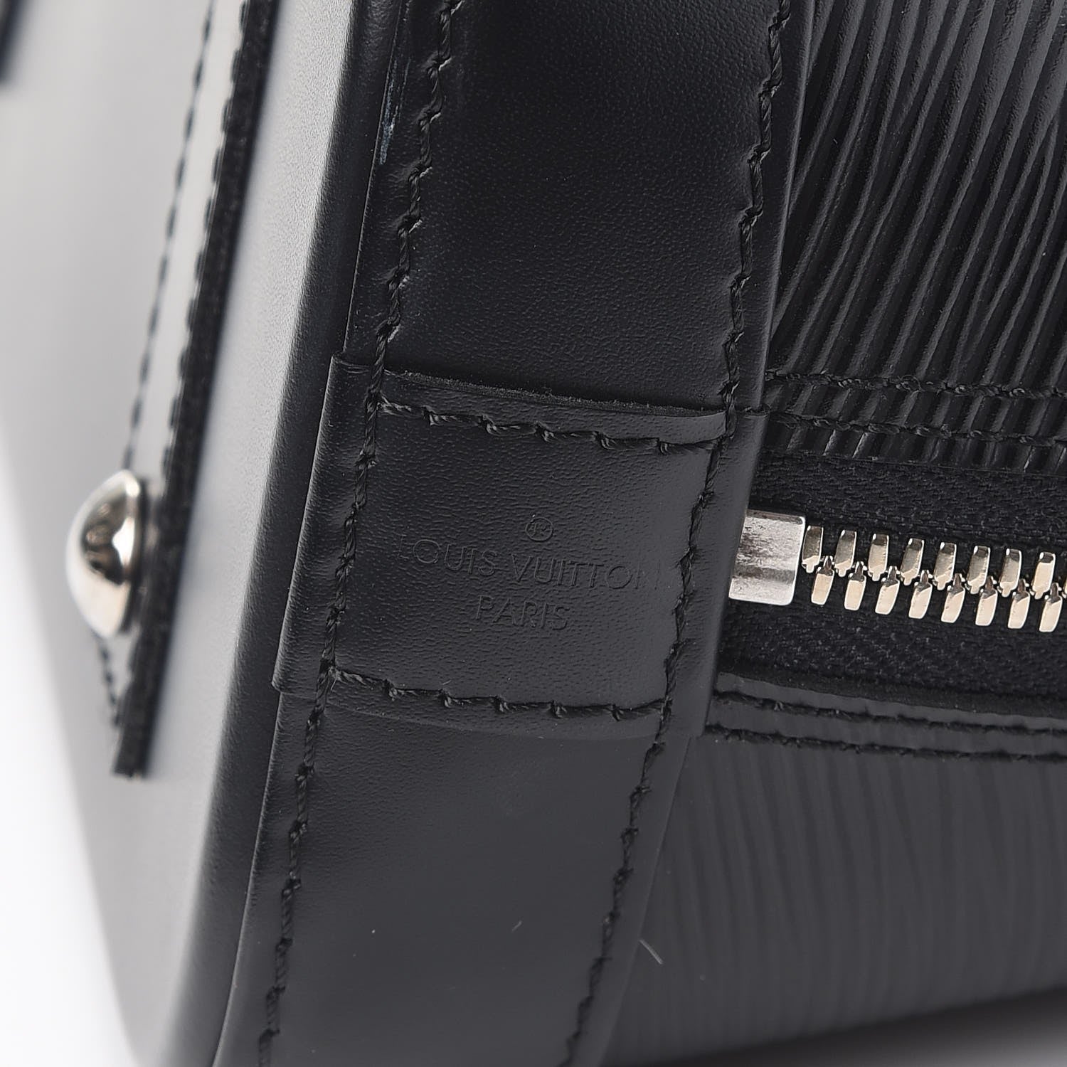 Louis Vuitton Epi Alma BB Black 6 of 10