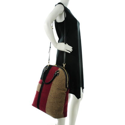 Burberry Prorsum Wool Cashmere Large Thornbury Black 2 of 9