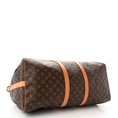 Louis Vuitton Monogram Keepall Bandouliere 55 3 of 17