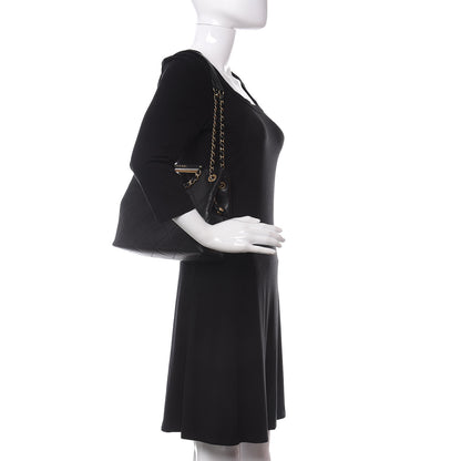 Chanel Caviar Quilted Large A Real Catch Shopping Bag Black 2 of 11