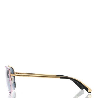 Louis Vuitton The Party Aviator Gradient Z1152U Sunglasses Black 3 of 6
