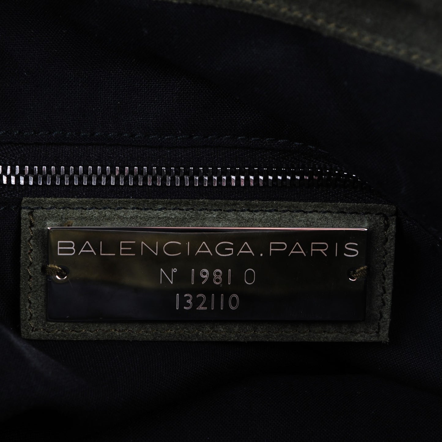 Baby Daim Suede Classic Hardware Work Vert Militaire