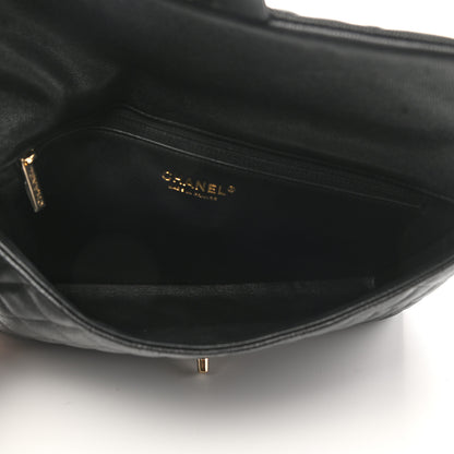 Chanel Caviar Quilted Flap Clutch Black 5 of 8