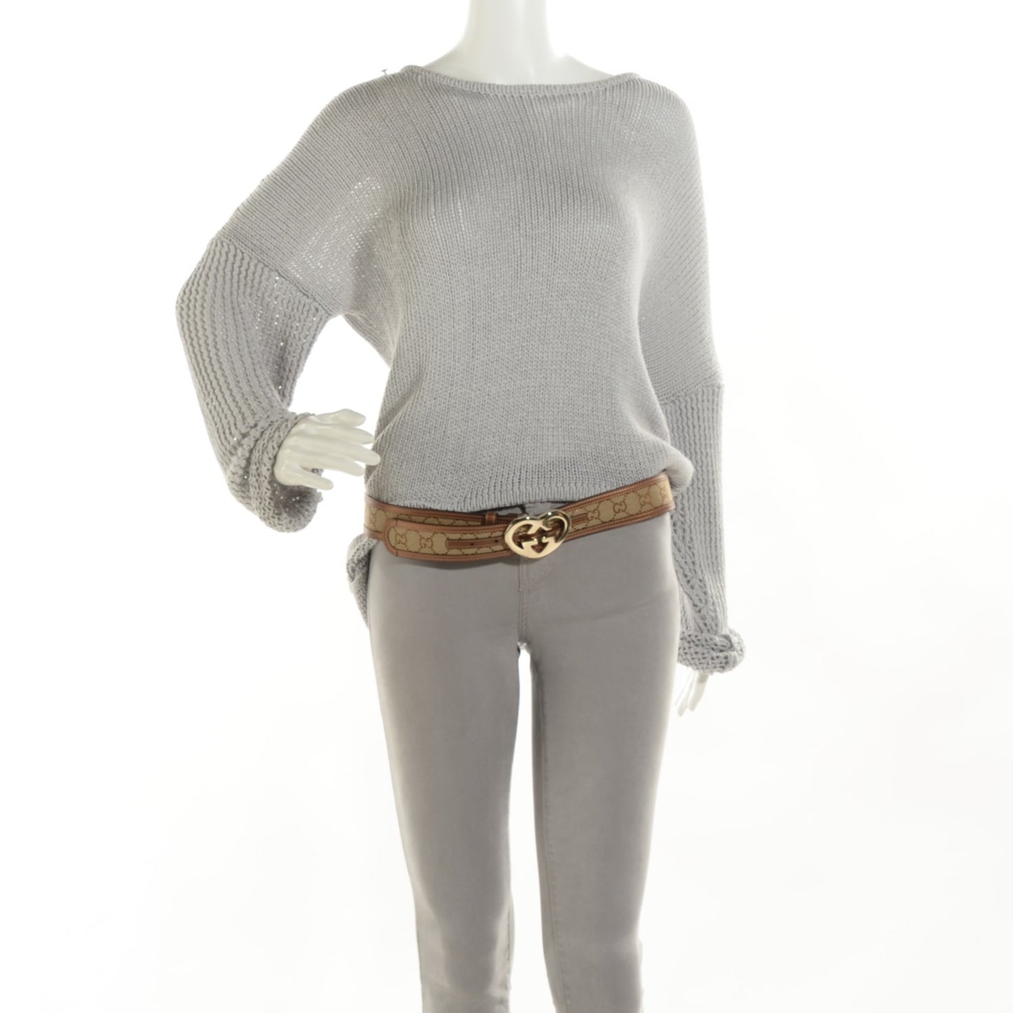 Monogram Heart GG Lovely Belt 100 40