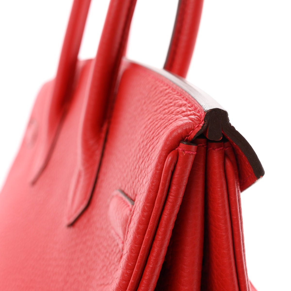 Hermes Togo BIRKIN 35 Rouge Casaque 11 of 11