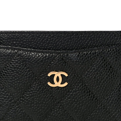 Chanel Caviar Quilted Card Holder Black 8 of 11