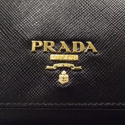 Prada Saffiano Long Wallet Black 9 of 9