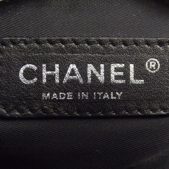 Chanel Leather Large Biarritz Black 7 of 10