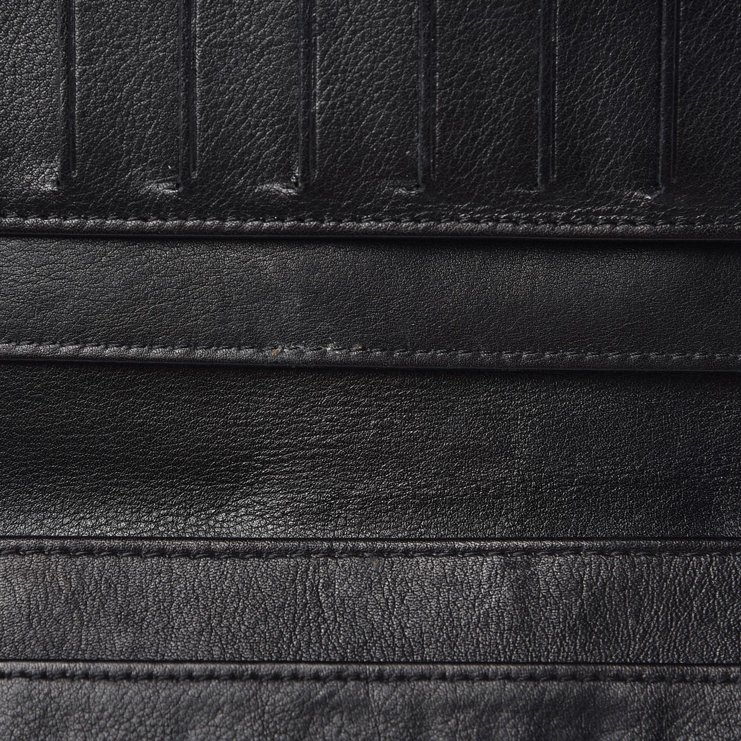 Caviar Timeless CC Flap Wallet Black